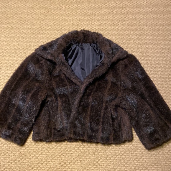 Vintage faux fur reversible jacket - Picture 2 of 8